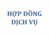 Quy định về thanh toán tiền theo hợp đồng dịch vụ?