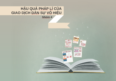 Hậu quả pháp lý của giao dịch dân sự vô hiệu?